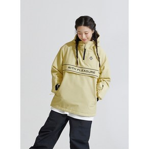 MR 25 ANORAK 05 YELLOW 모이라 보드복 아노락 자켓 상의 커플 공용 여성 남성 스노우보드복