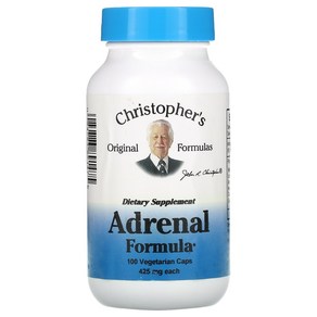 Christophers Original Formulas 부신 포뮬라 425mg 베지 캡슐 100정