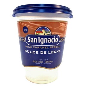 SAN IGNACIO Dulce de Leche 400 g. / Milk Caamel 14.11 oz. 산 이그나시오 둘세 데 레체 400g. / 밀크 카라멜 14.11 oz, 1개, 400g