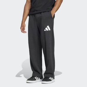 [아디다스 adidas] JF3604 에센셜 와이드 레그 3바 로고 팬츠 M WIDE PANT FT JF3604