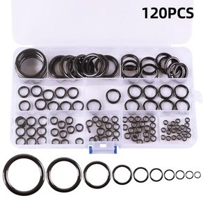 낚시대 가이드링 낚시대 수리 키트 내마모성 세라믹 가이드 링 알코나이트 링 세트 로드 아이 교체 키트, 03 80PCS