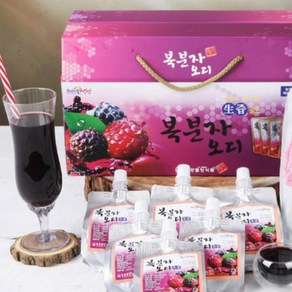 웰빙푸드 국내산 복분자즙 오디즙 아로니아즙 110ml 10팩