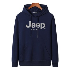 JEEP SPIRIT 남녀공용 봄가을 베이직 후드 티셔츠 HD7831