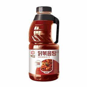 CJ제일제당 백설 닭볶음탕 양념 2.1kg x6개 한박스, 6개