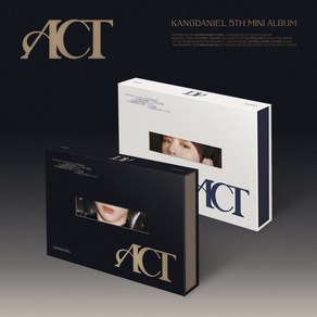 [CD] 강다니엘 (KANGDANIEL) - 미니앨범 5집 : ACT [2종 SET] : 초도 포토카드 2종 중 랜덤 삽입 / 초도 중 일부 50개 한...