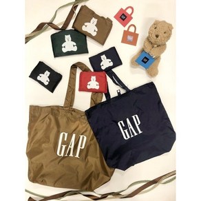 GAP 갭 pockettable eco bag 에코백 접이식 휴대용 가방