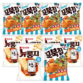 오리온 뉴룽지(124g) + 꼬북칩 카라멜팝콘(108g), 1개, 1.16kg