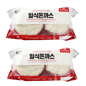 아워홈 일식 돈까스 1.2kg x2개, 기본 상품, 1개