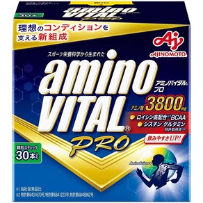 아미노바이탈 프로 3800mg 30포 aminoVITAL 아미노산 BCAA 등 비타민 함유 보충제