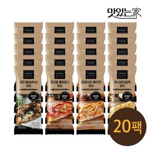 리뉴얼 라쿠치나 포카치아 수제피자 20팩 비프5 페퍼5 포테5 허니5