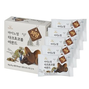 마이노멀 알룰로스 다크 아몬드 초코볼 5p 150g 1개