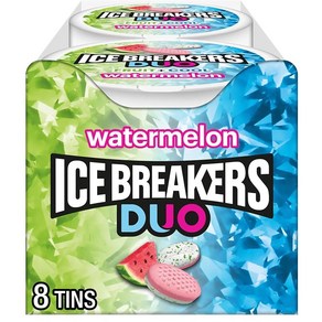 ICE BREAKERS Sous 다양한 과일 맛 무설탕 민트 틴 42.5g(1.5온스), 1개