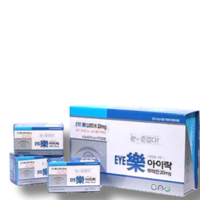 아이락 루테인20mg (500mg x 30캡슐) 3개월 마리골드꽃추출물, 45g, 1박스