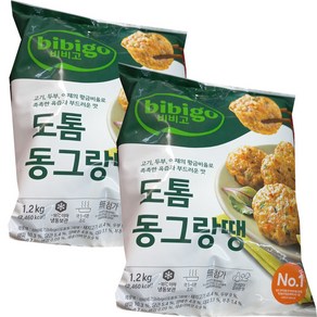 비비고 도톰 동그랑땡1200g X 2개 아이스포장무료, 1.2kg