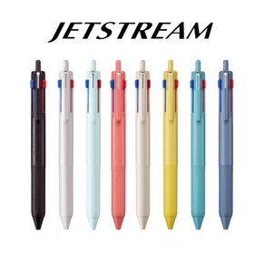 유니 제트스트림 멀티펜 3색 볼펜 SXE3-507, 1개, 라이트 핑크(0.5mm)