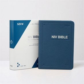 아가페 영문 NIV BIBLE 특소단본 무지퍼 네이비, 단품없음