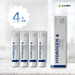 조선제약 하이드로젠 수소 치약 150g, 4개