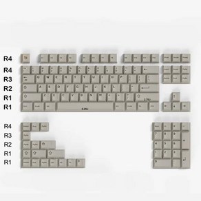 GMK 더블 샷 8008 키캡 아폴로 로마 서커스 올리비아 체리 Mx 게이트론 기계식 키보드 게이밍 프로 NJ68 용 173 키, [04] gay