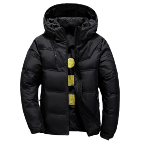 남성 기본 후드 패딩 점퍼 Men's Down Jacket 뉴타임즈 H864E400