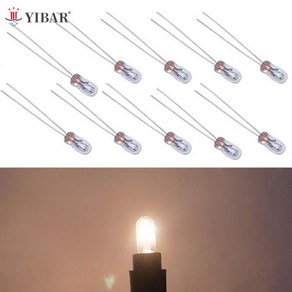 자동차 계기판 조명 T3 LED 대시 라이트 전구 12 볼트 LED 자동차 조명 램프 대시 전구 10 개, 10개