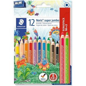 STAEDTLER 스테디틀러 129 NC12P1 색연필 노리스 슈퍼점보