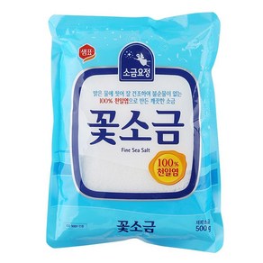 샘표 소금요정꽃소금500g샘표, 500g, 1개