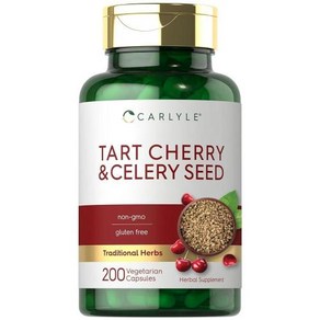 Carlyle Tart Cherry and Celery Seed Supplement 200정 칼라일 타르트 체리 셀러리 씨앗