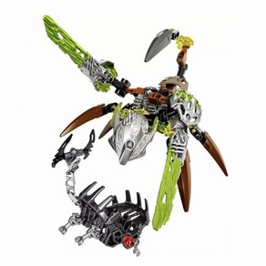 Bionicle Lewa 정글 키퍼 그로브 우마락 군인 로봇 피규어 빌딩 블록 모델 벽돌 장난감 크리스마스 선물, 6092, 1개