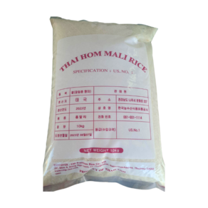 U.S NO 1. JASMINE THAI HOM MALI RICE 10KG/ 미국 1위 홈말리 자스민쌀, 1개