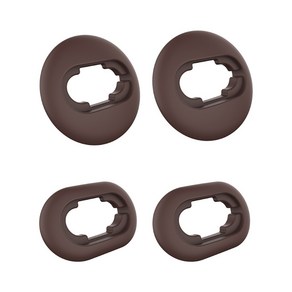 Galaxy Buds fo Galaxy Buds의 마모용 커버 CAS를위한 Case Vuable In-Ea 팁을 위해 라이브, 갈색