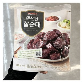 홈플러스시그니처 쫀쫀한찰순대, 종이박스포장, 2개, 500g