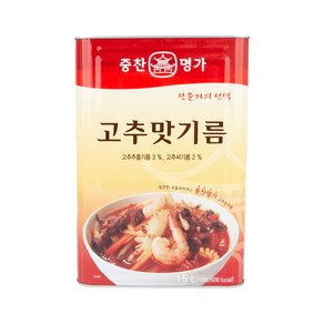 중찬명가 고추맛기름 라유 15L, 1개