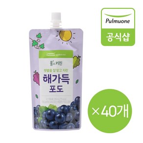 [풀무원] 풀스키친 해가득 포도주스 (150mlX40EA), 150ml, 40개