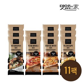 리뉴얼 라쿠치나 포카치아 수제 피자 11팩 4종, 없음, 4개, 130g