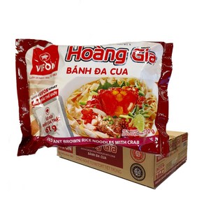 베트남 반다꾸아 비폰 쌀국수 꽃게맛 BANH DA CUA, 16개