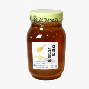 지리산피아골식품 피아골미선씨 지리산 천연 잡화꿀 야생화꿀 1.2kg, 1개