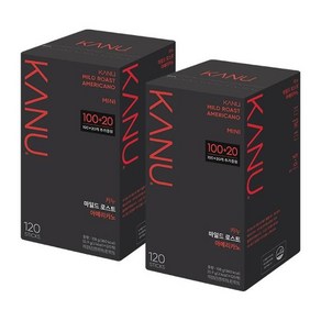 맥심 카누 마일드미니 100T+20T x 2개, 120개입