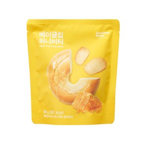 고메 베이글칩 허니버터 60g 1봉 간식 스낵, 1개