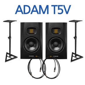 ADAM T5V x 스피커 스탠드 패키지