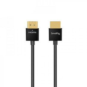 스몰리그 HDMI Cable 35cm/Ve2.0 (4K 60Hz) 2956B, 1개