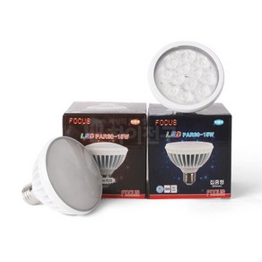 포커스 LED PAR30 15W, 1개, 백색/확산형