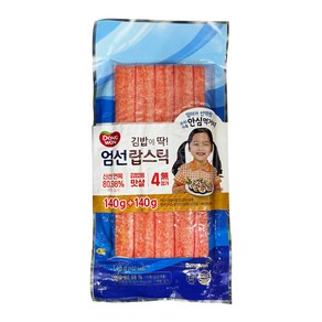 동원 김밥에 딱 엄선랍스틱 140g+140g, 2개, 140g