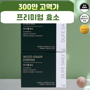 디디곡물 효소 300만 고역가 미숫가루맛 2개월분 60포, 2박스, 150g