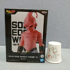 일본내수정품 반프레스토 드래곤볼Z 반프레스토 SOLID EDGE WORKS vol.16 마인부우 피규어, 1개