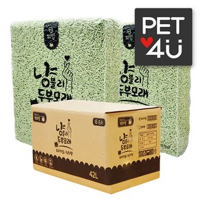 캣피앙 냥블리 고양이 두부모래 녹차 2.7kg(7L) x 6개