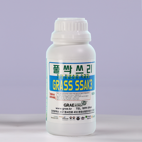 풀싹쓰리 1L 친환경 제초제 무농약 잡초제거 잔디관리 미량요소 복합비료, 1개