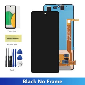 [호환] 삼성 갤럭시 노트 10 라이트 N770 LCD 디스플레이 디지타이저 터치 스크린 용 AMOLED 교체, 02 OLED No Fame, 1개