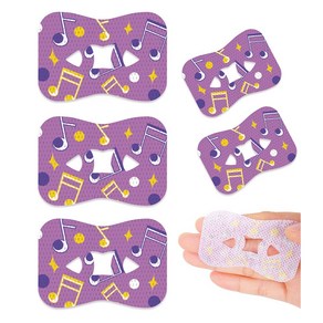 입 벌림 코골이 수면 구강 막음 밴드 기구 테이프 호흡 입술 입마개 입막음 방지 밴드, 2단계 (공산품), 30개