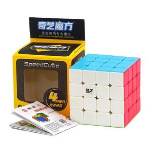 스피드 큐브 스티커리스 매직 퍼즐 선물, 1개, 1. 4x4 magic cube