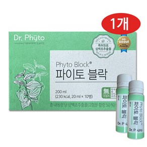 닥터파이토 파이토블락 건강음료 10p, 200ml, 1박스